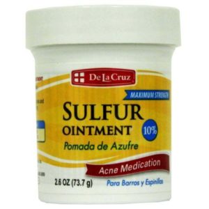 sulfur ointment for rosacea